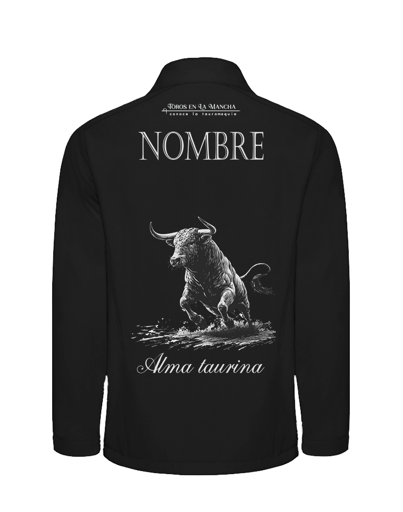 Chaqueta Alma taurina personalizada - Negra 1 Chaqueta Alma taurina personalizada - Negra