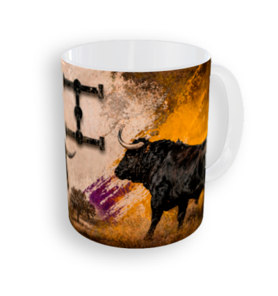 Taza taurina Cuadri personalizada