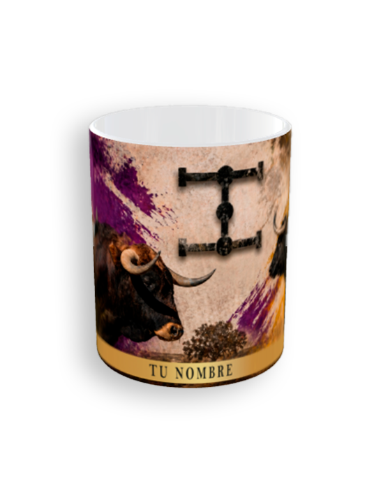 Taza taurina Cuadri personalizada 5 Taza taurina Cuadri personalizada - Imagen 5