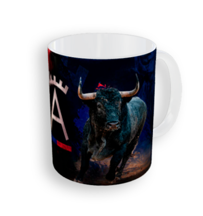 Taza taurina Victorino personalizada