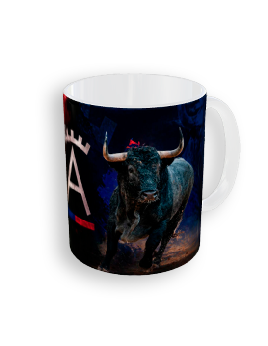 Taza taurina Victorino personalizada 1 Taza taurina Victorino personalizada