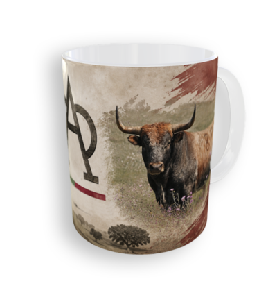 Taza taurina Miura personalizada